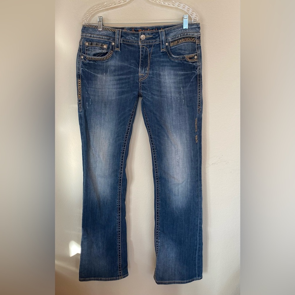 ROCK REVIVAL Alanis Boot Jeans 32 women’s